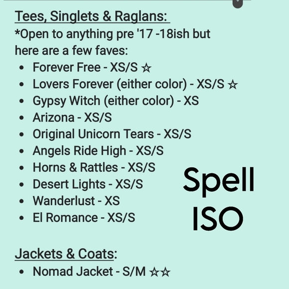 SPELL ISO! ☆Updated 7/25/24☆ (COPY) - Picture 2 of 16